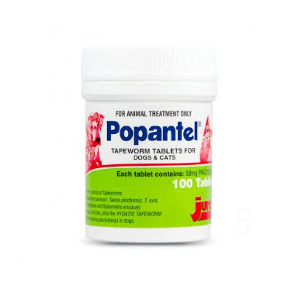 Popantel Tapeworm Tablets Cats & Kittens
